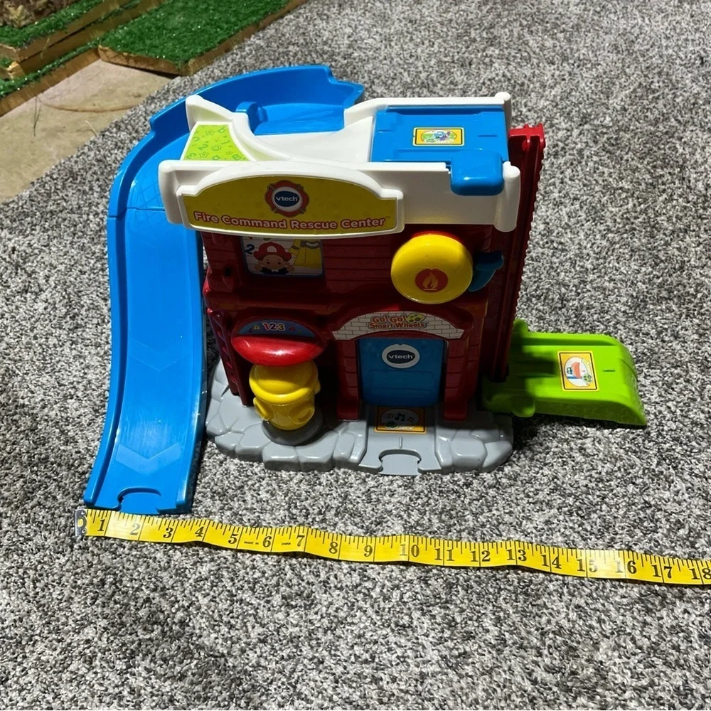 VTech Go! Go! Smart Wheels Fire Command Rescue Center As Is See Note
